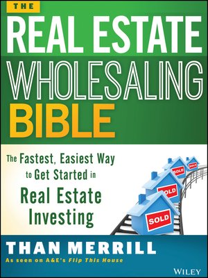 cover image of The Real Estate Wholesaling Bible